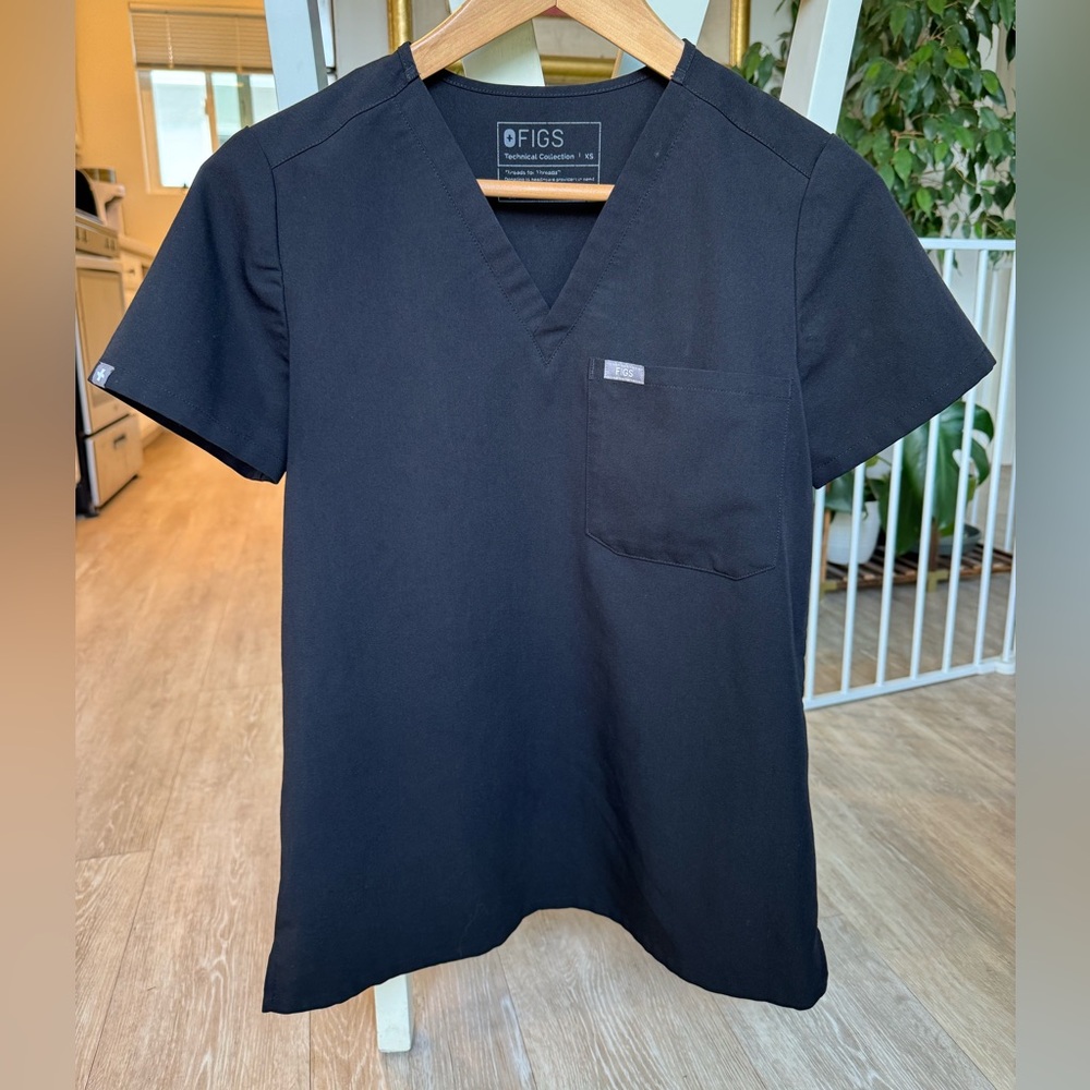 Figs Scrubs Set - Black